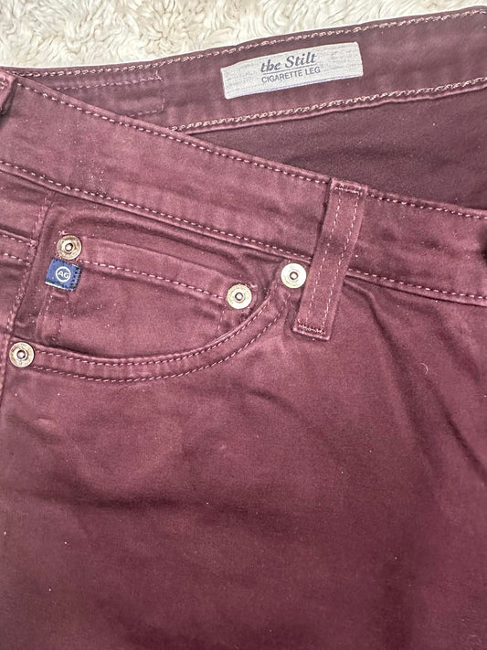 AG Adriano Goldschmeid 'The Stilt' cigarette leg jeans