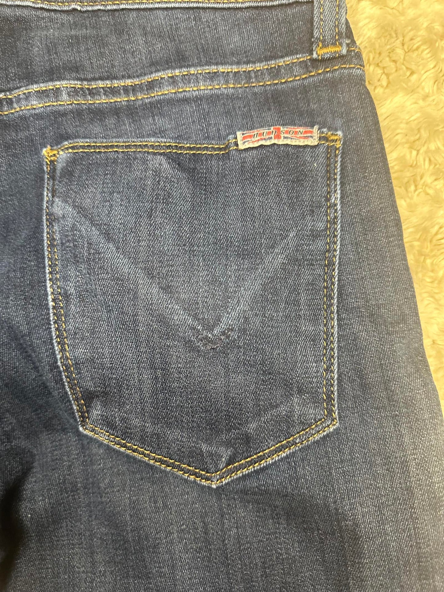 Hudson 'Krista' Super Skinny Crop jeans Size 25