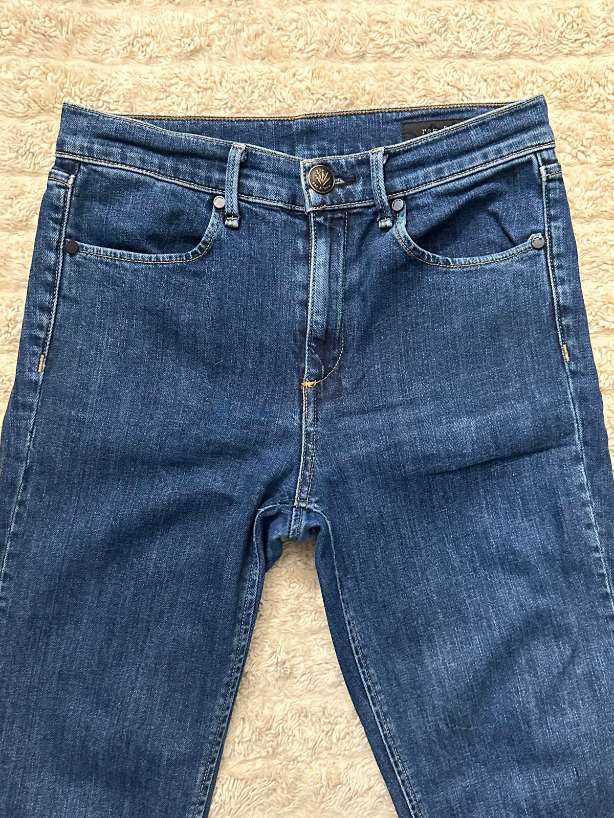 rag & bone medium wash high-rise cigarette jeans Size 25