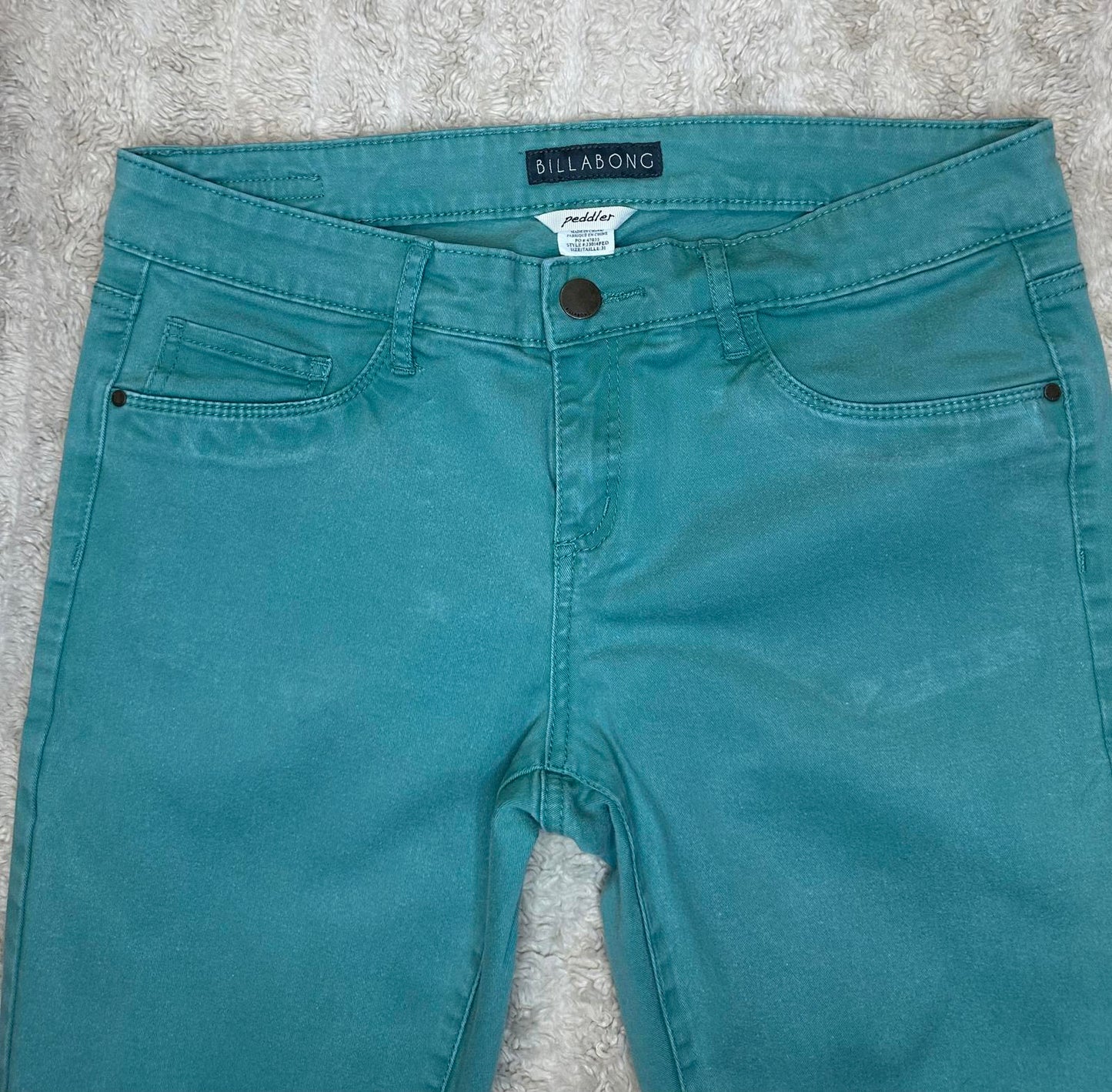 Billabong classic light green 'Peddler' jeans Size 31