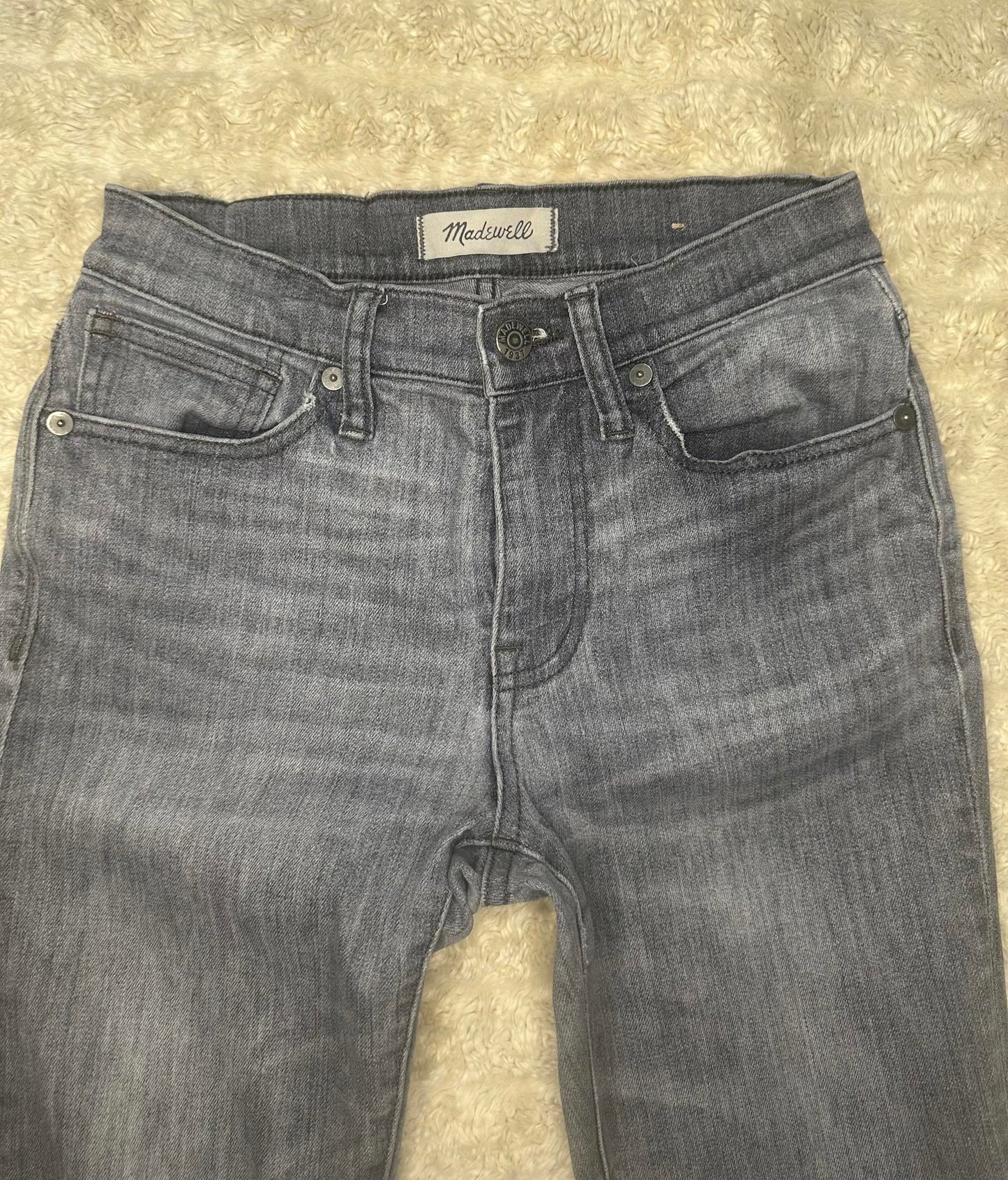 Madewell 9' High Rise Skinny Skinny jeans Size 24