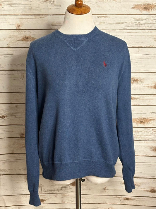 Vintage classic Polo by Ralph Lauren cotton crew neck pullover sweater Size M