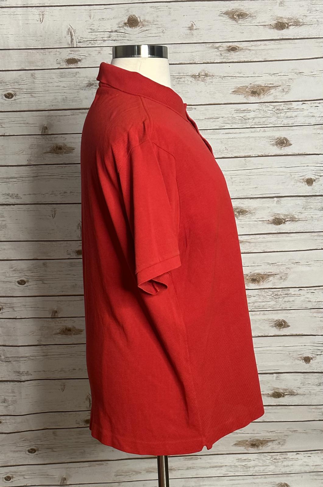 Lacoste red classic cotton pique polo shirt Size 8/3XL
