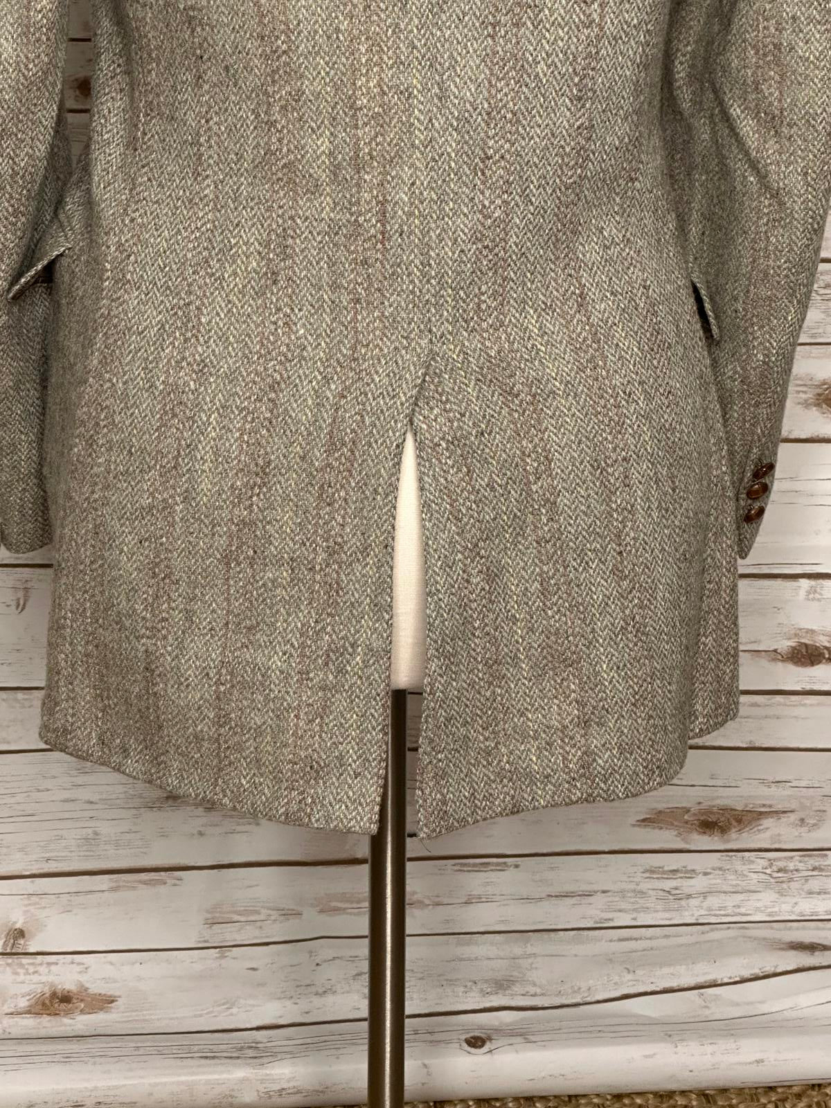 Vintage Asher Harris Tweed Union Made 100% Scottish wool blazer
