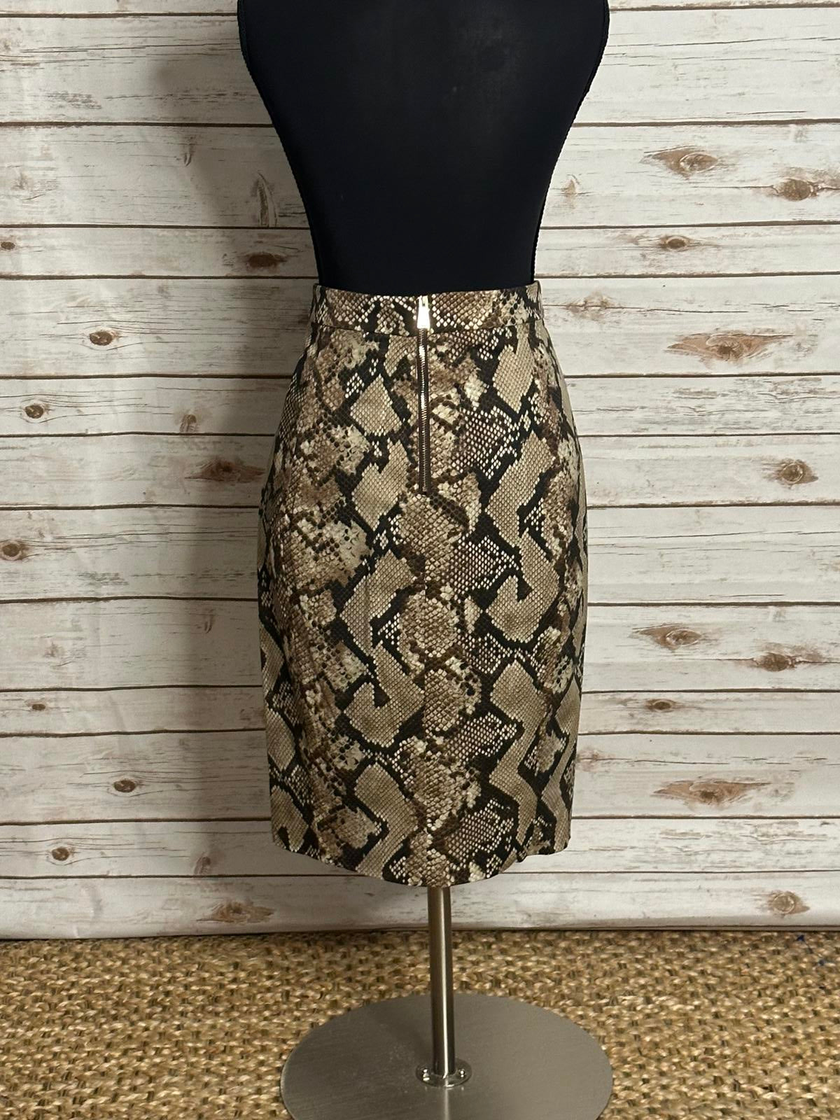 Altuzarra for Target classic office siren mob wife snakeskin pencil skirt Size 6
