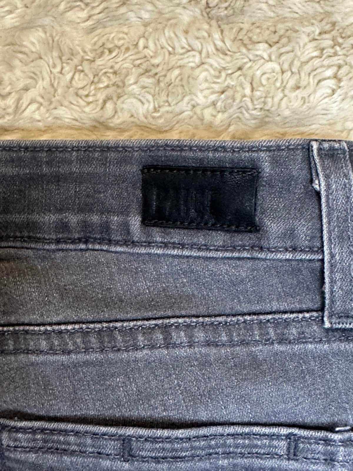Paige gray 'Verdugo Ankle' skinny denim jeans Size 27