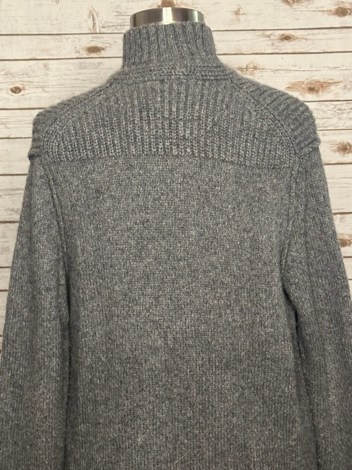 Banana Republic Heritage alpaca/wool sweater knit peacoat Size Large