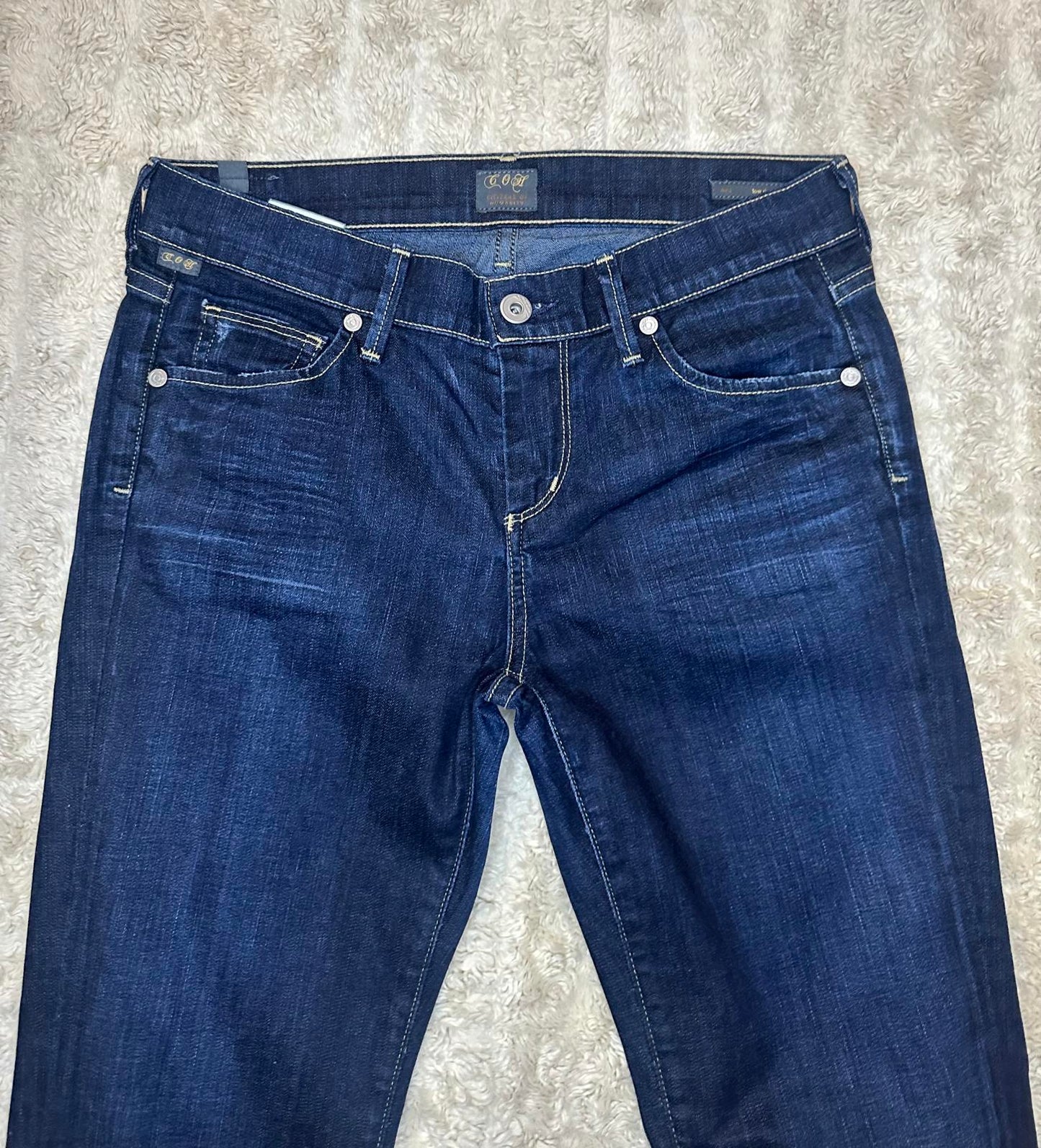 Citizens of Humanity classic 'Ava' dark wash low rise jeans Size 26