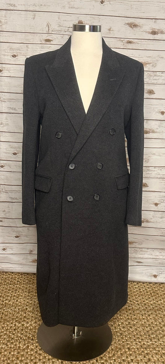 Vintage Pucci cashmere-wool double-breasted long coat 40L