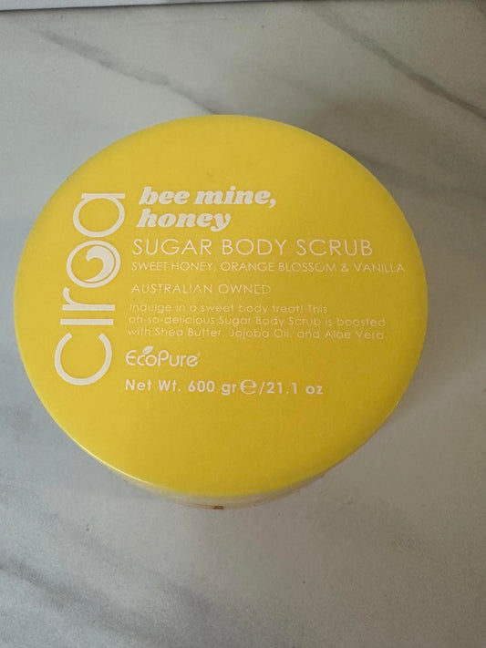 Ciroa Bee Mine, Honey sugar body scrub (Calm & Focus)