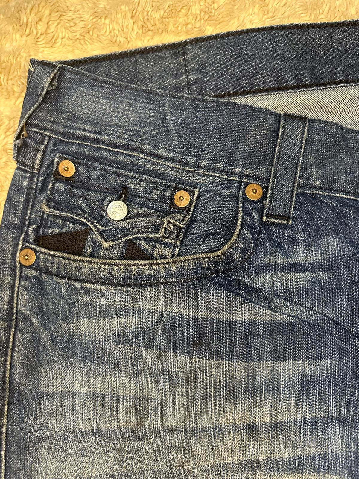 True Religion Y2K Black Cornell straight jeans Size 38