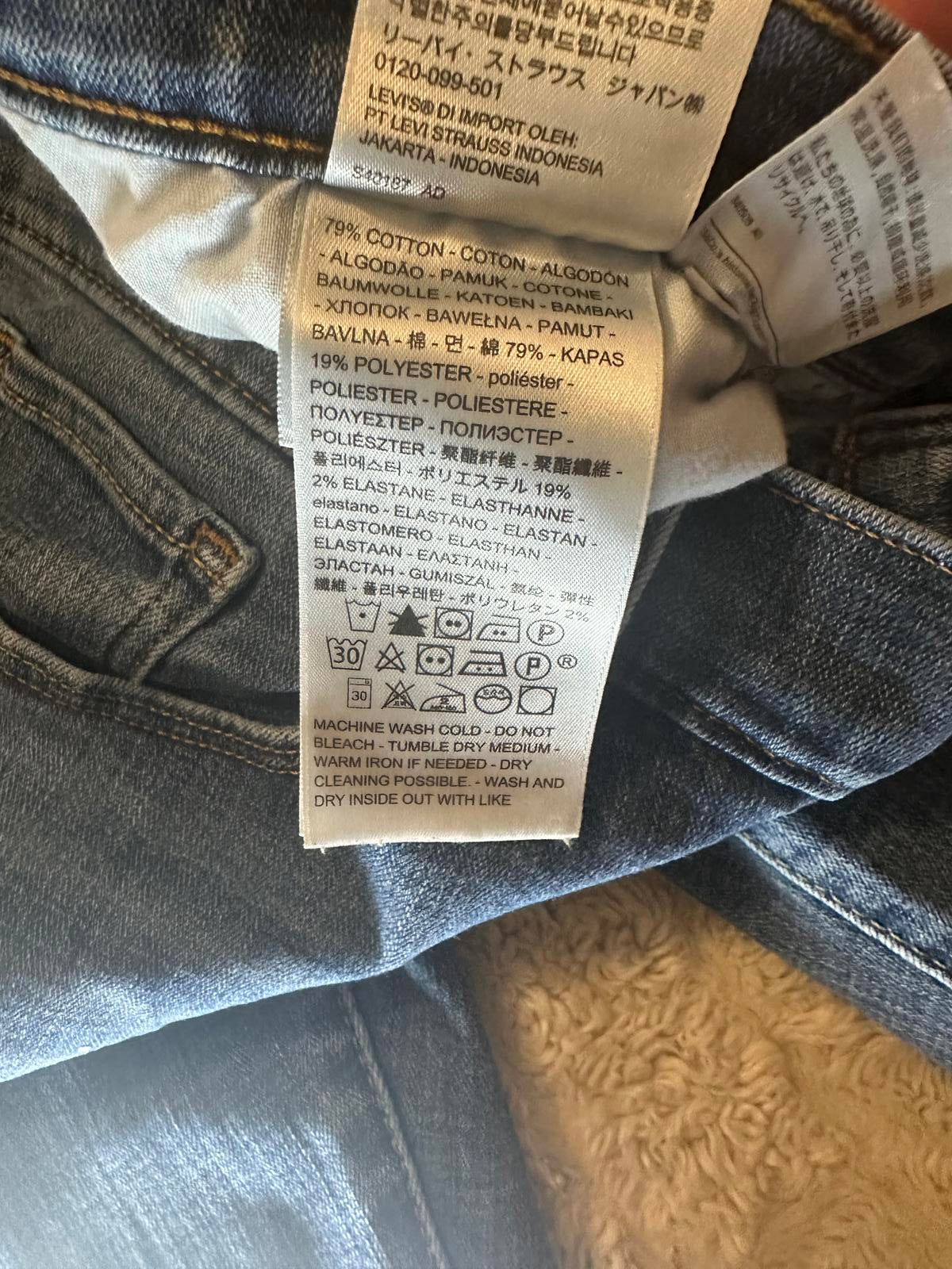Levi's Classic Boot high-rise jeans Size 12