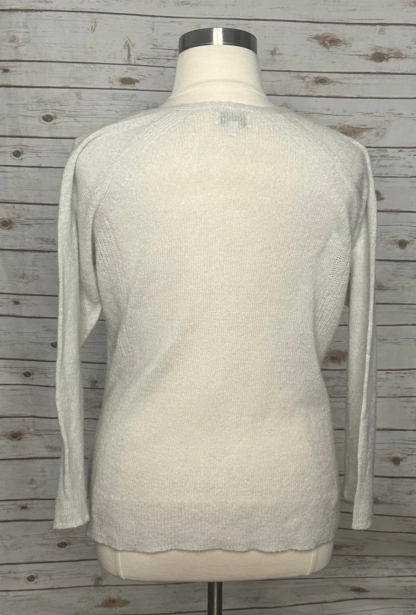 Lucky Brand cream V-neck Rayne pullover sweater Size 1X