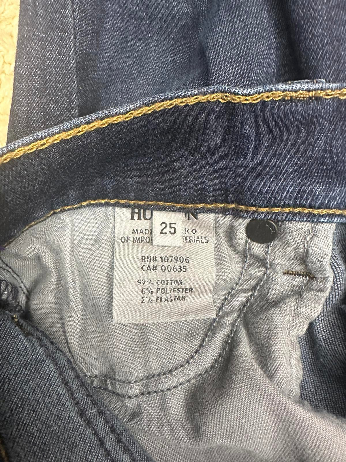 Hudson 'Krista' Super Skinny Crop jeans Size 25