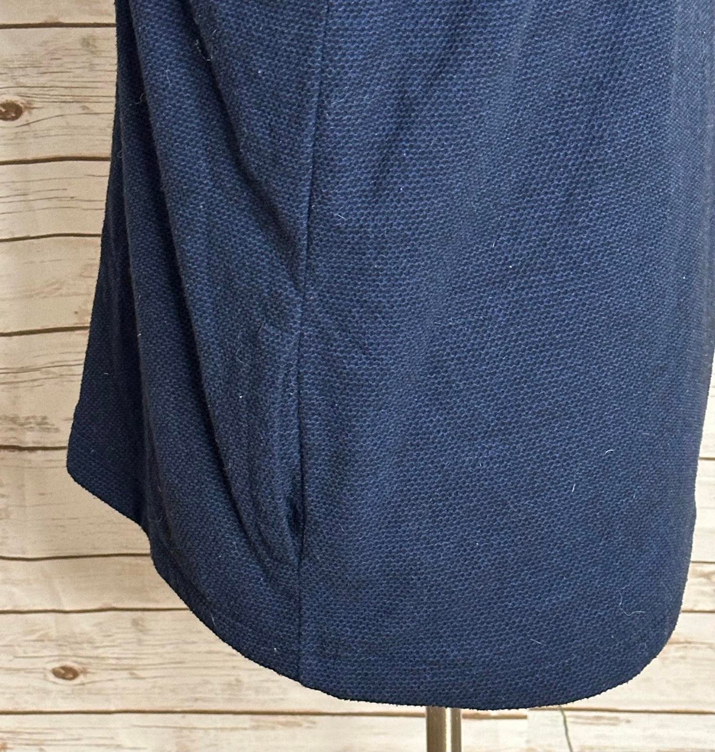 Orvis dark blue gorpcore quarter zip fleece-lined sherpa pullover top Size XL