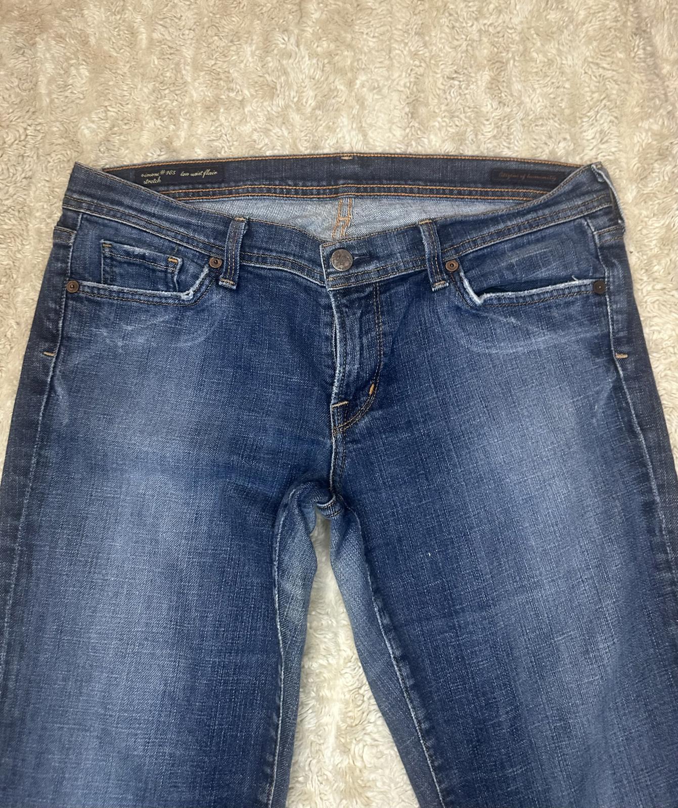 Citizens of Humanity Y2K Simone #105 medium wash low waist flare jeans Size 32