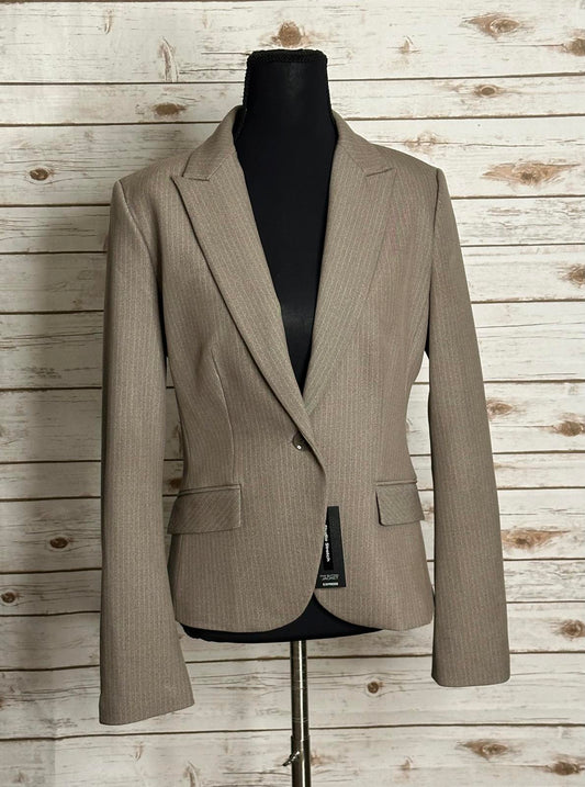 Express Studio Stretch classic corpcore pinstriped single-breasted blazer Size 6