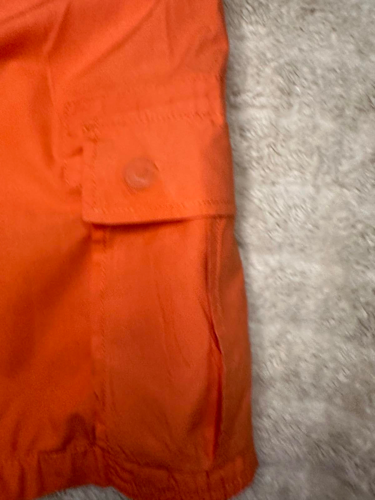 Polo Ralph Lauren casual preppy military orange cotton cargo shorts Size 6