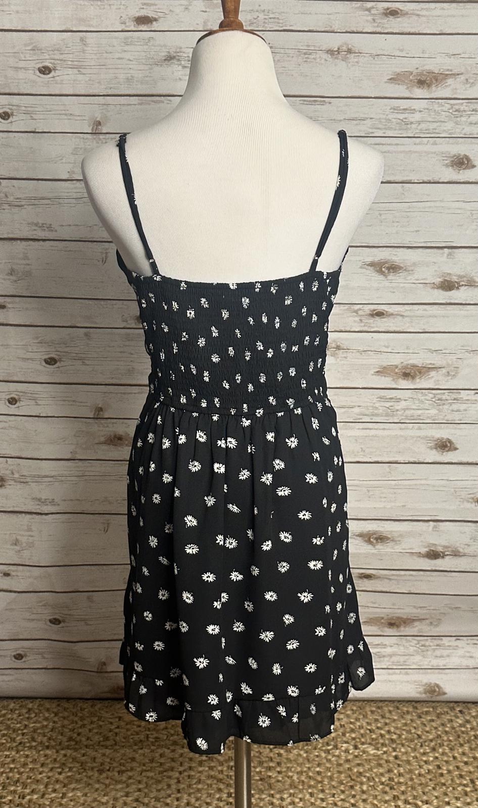 Abercrombie & Fitch Y2K floral spaghetti strap empire waist mini dress Size L
