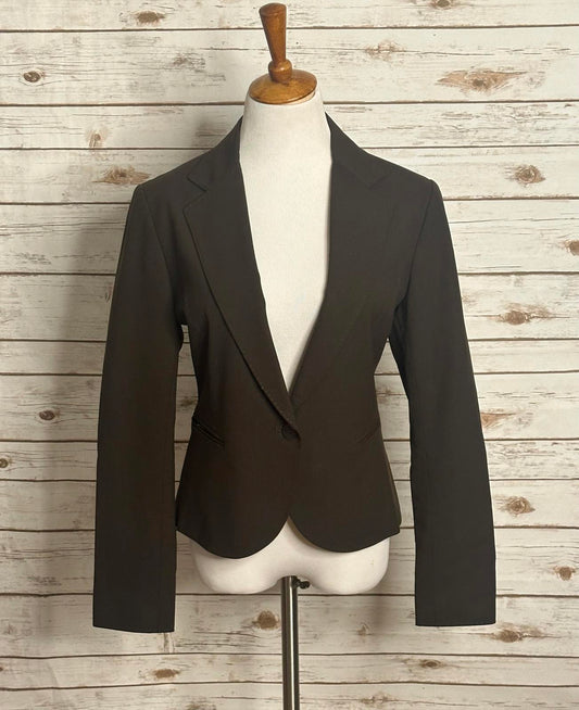 Lafayette 148 corpcore office siren brown wool single-breasted blazer Size 10