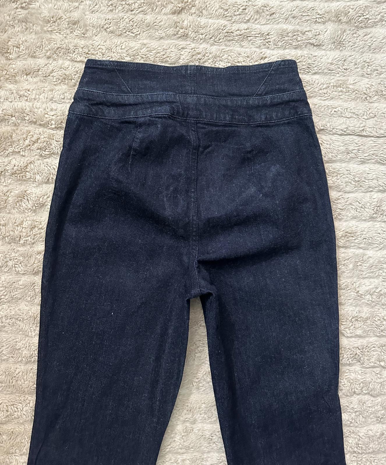 INC International Concept classic Flare high-waisted dark wash jeans Size 4/27
