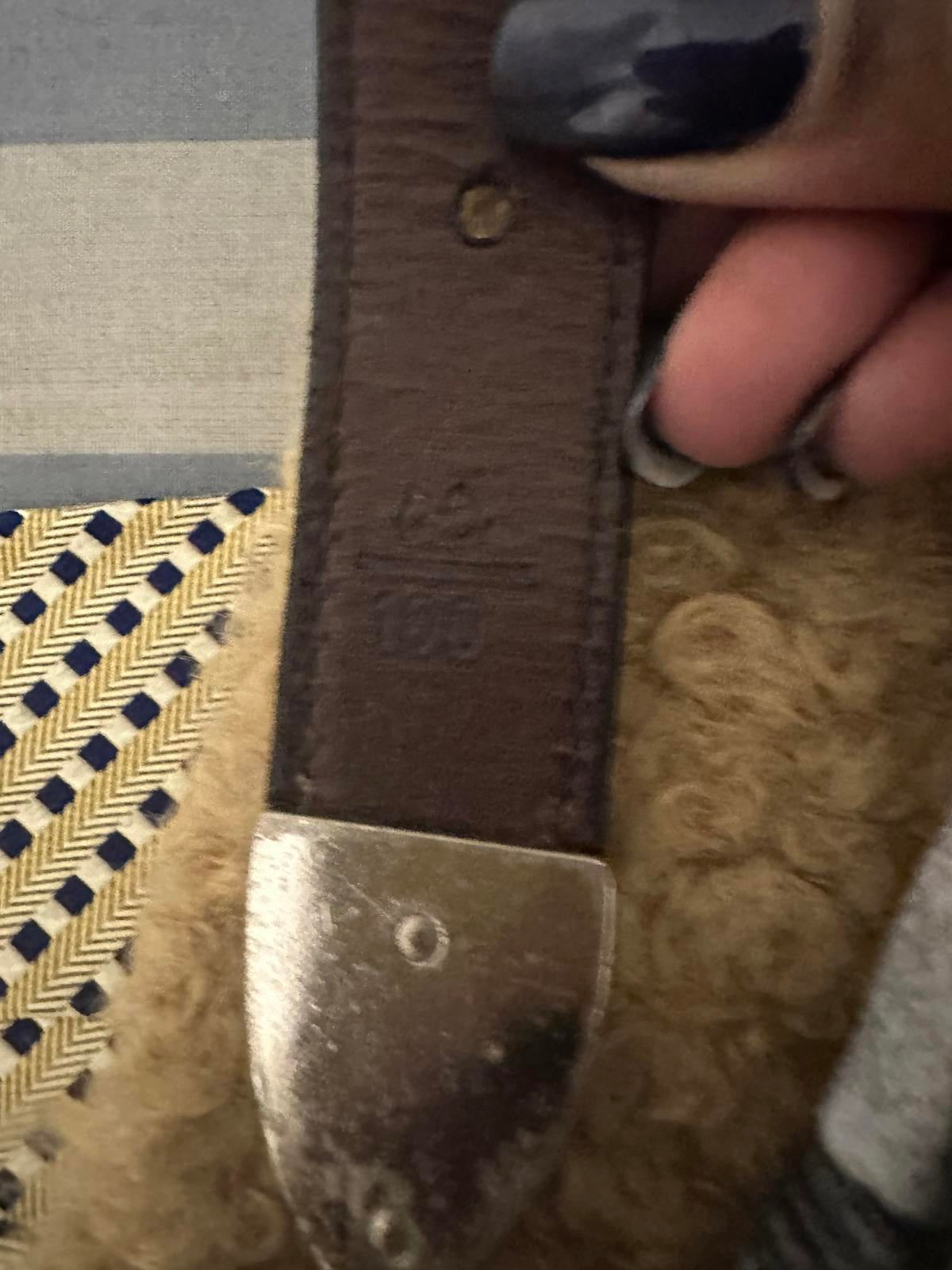Cole Haan braided leather belt Size 40/ Large