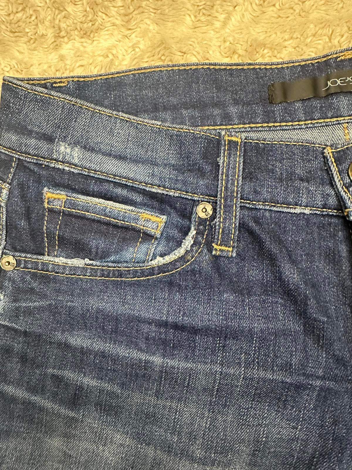 Joe's Jeans distressed 'Lauretta' denim jean shorts Size 26