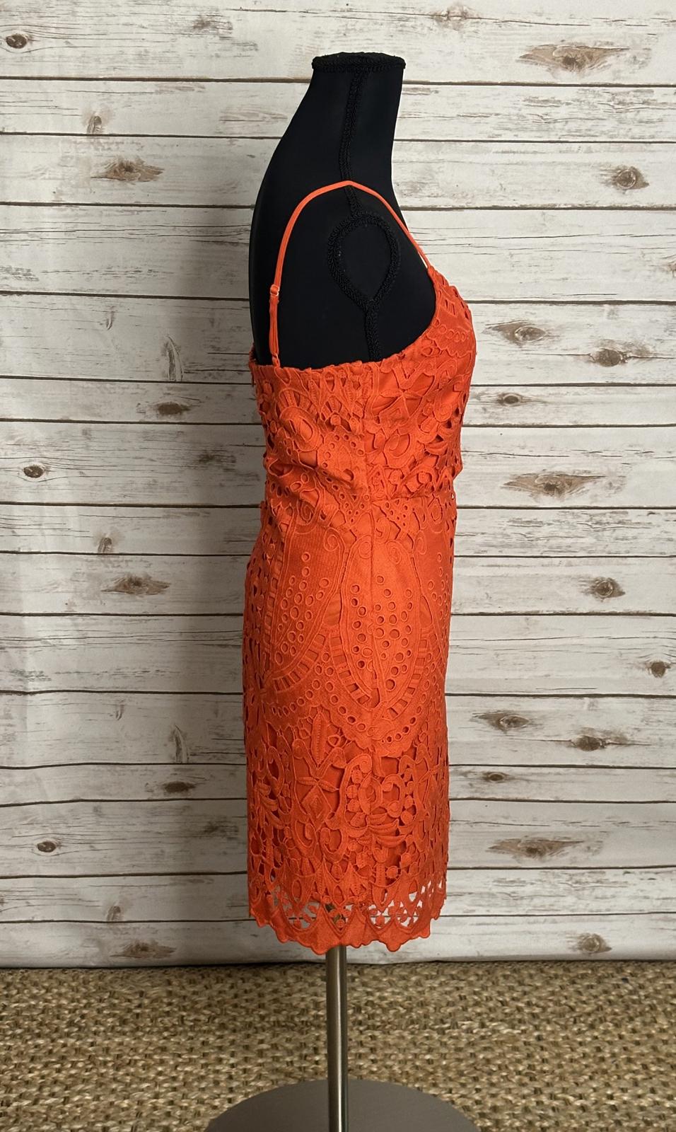 Lulus Perfect Love sleeveless lace sheath mini dress Size Small