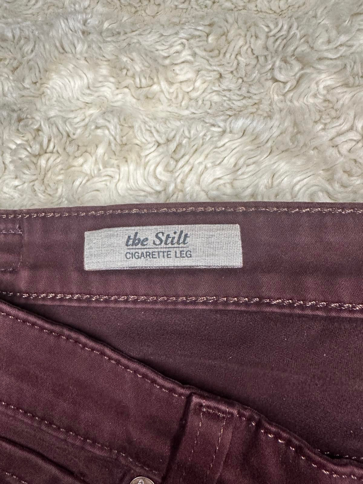 AG Adriano Goldschmeid 'The Stilt' cigarette leg jeans