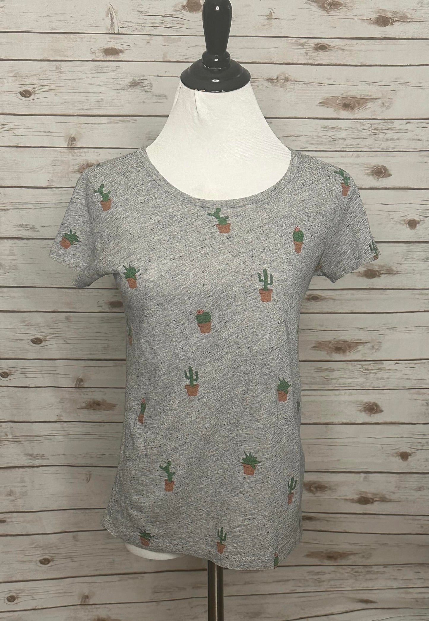 J. Crew casual cotton cactus t-shirt Size Small