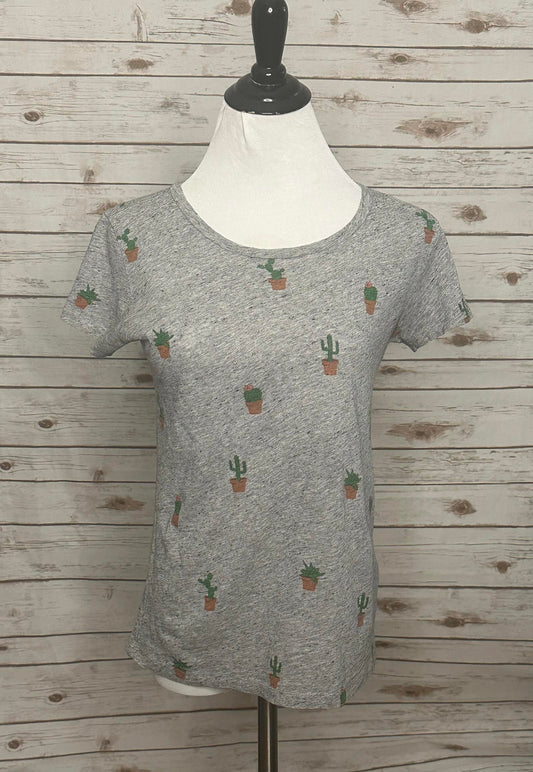J. Crew casual cotton cactus t-shirt Size Small