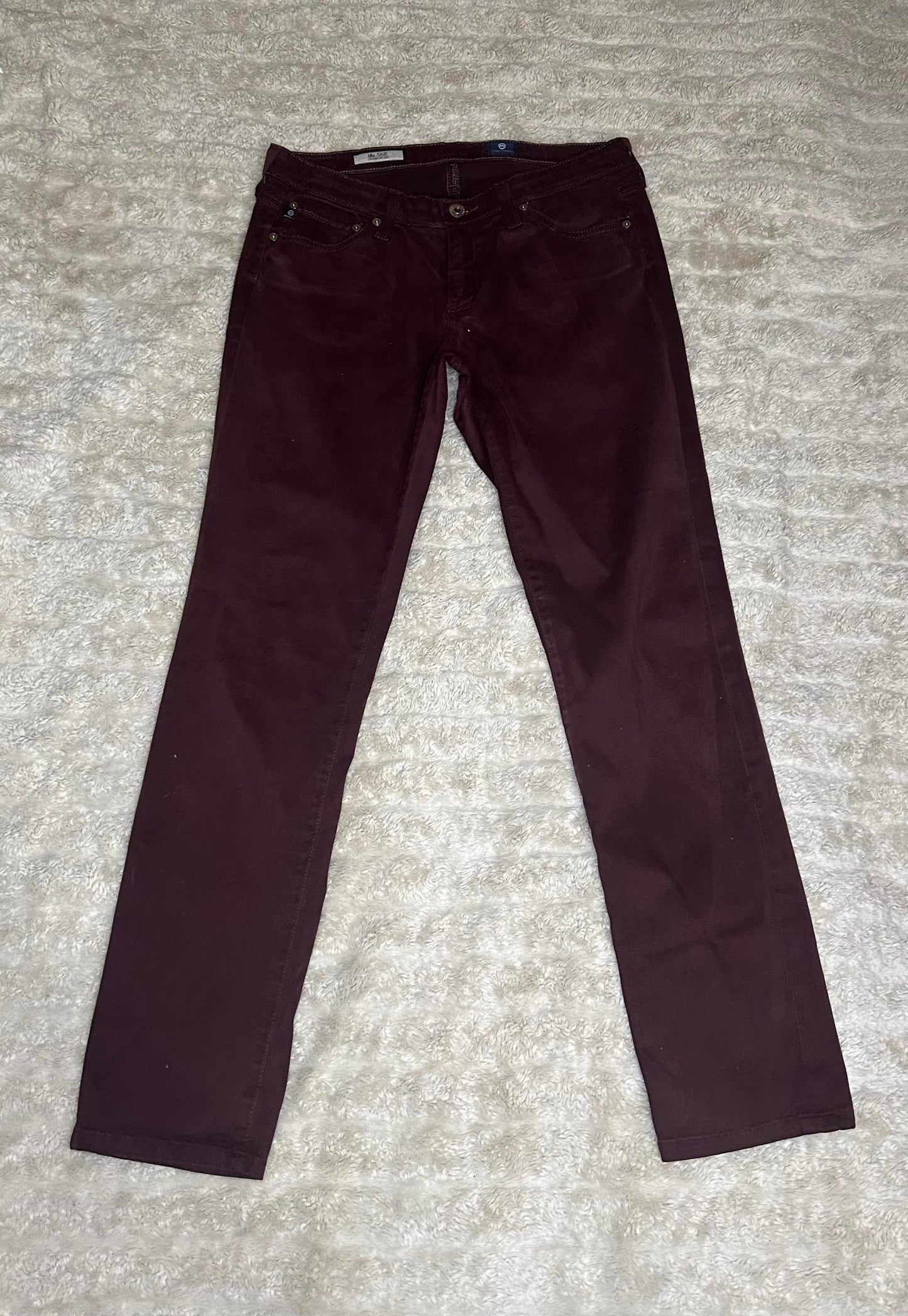 AG Adriano Goldschmeid 'The Stilt' cigarette leg jeans