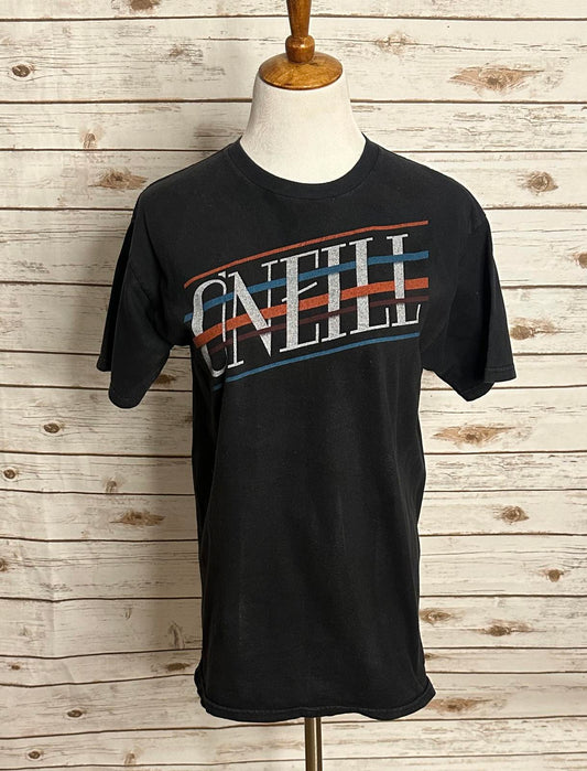 O'Neill black cotton short sleeve graphic t-shirt Size Medium
