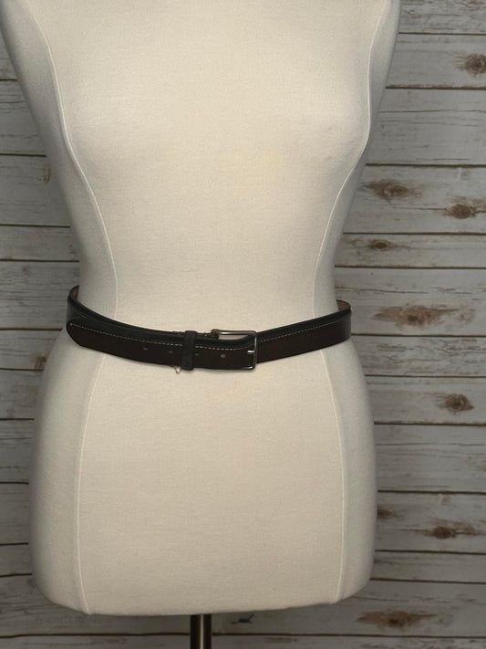 Massimo Dutti two-tone leather and suede belt Size 38/Large