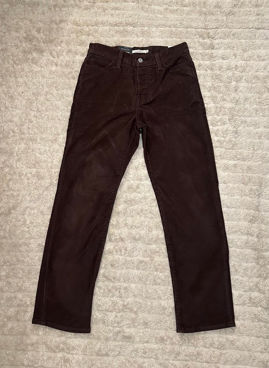 Levi's vintage-inspired button-fly Wedgie Straight corduroy pants Size 28x28