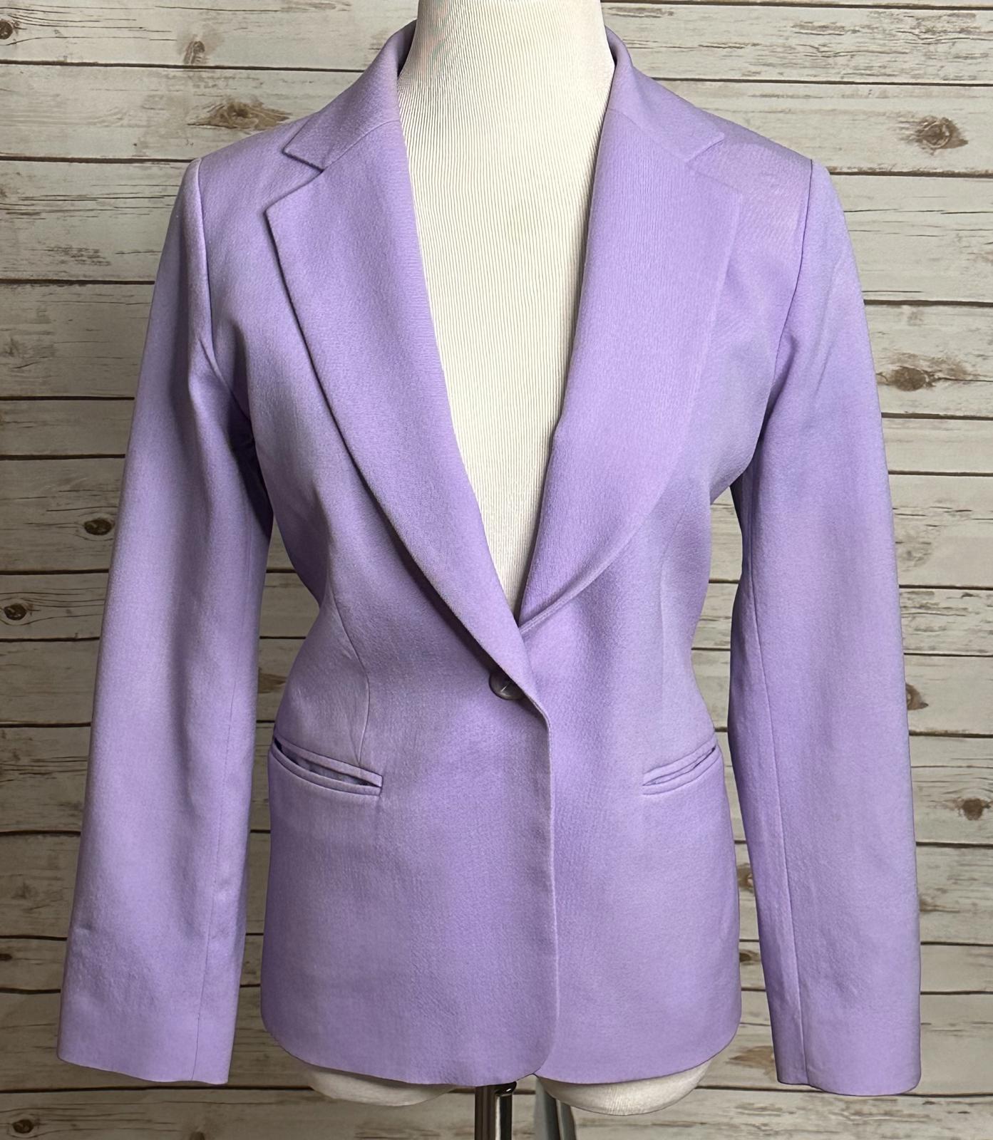 Pendleton Petite classic corpcore lt purple wool single-breasted blazer Size 10