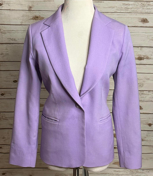 Pendleton Petite classic corpcore lt purple wool single-breasted blazer Size 10