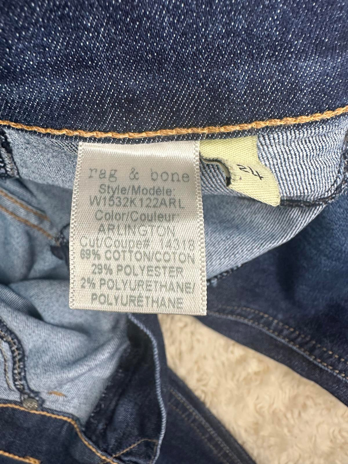 rag & bone 10" skinny jeans Size 24