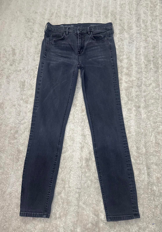Madewell dark gray Skinny Skinny Ankle High Riser jeans Size 27