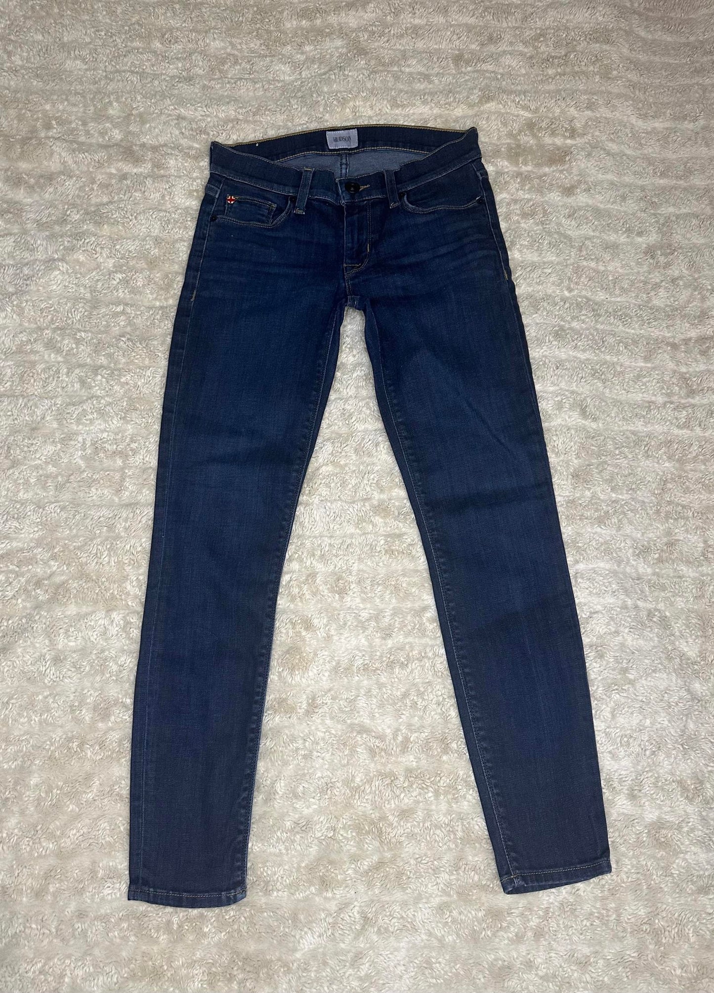 Hudson 'Krista' Super Skinny Crop jeans Size 25