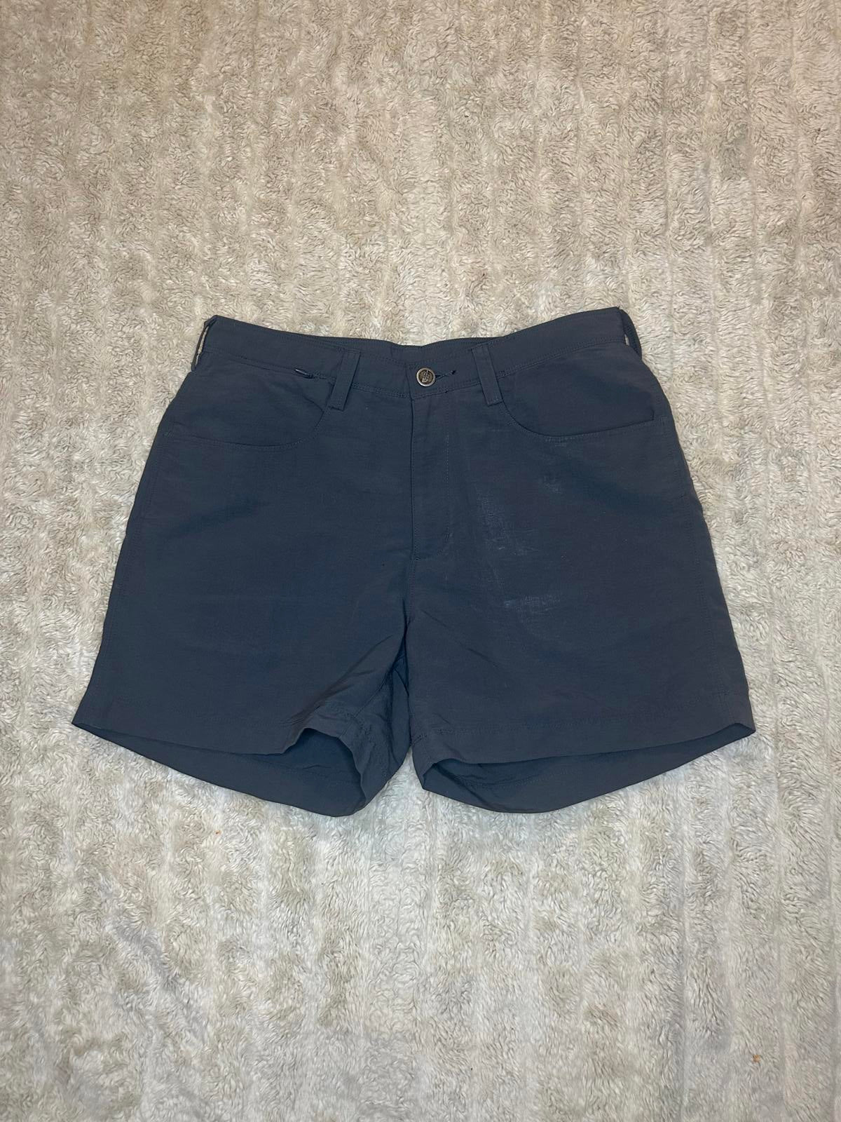 The North Face grey gorpcore nylon utility shorts Size 6