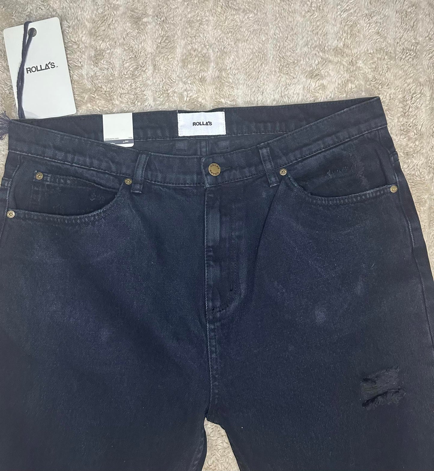 Rolla's Stubs Slim Short Leg jeans Size 36x32