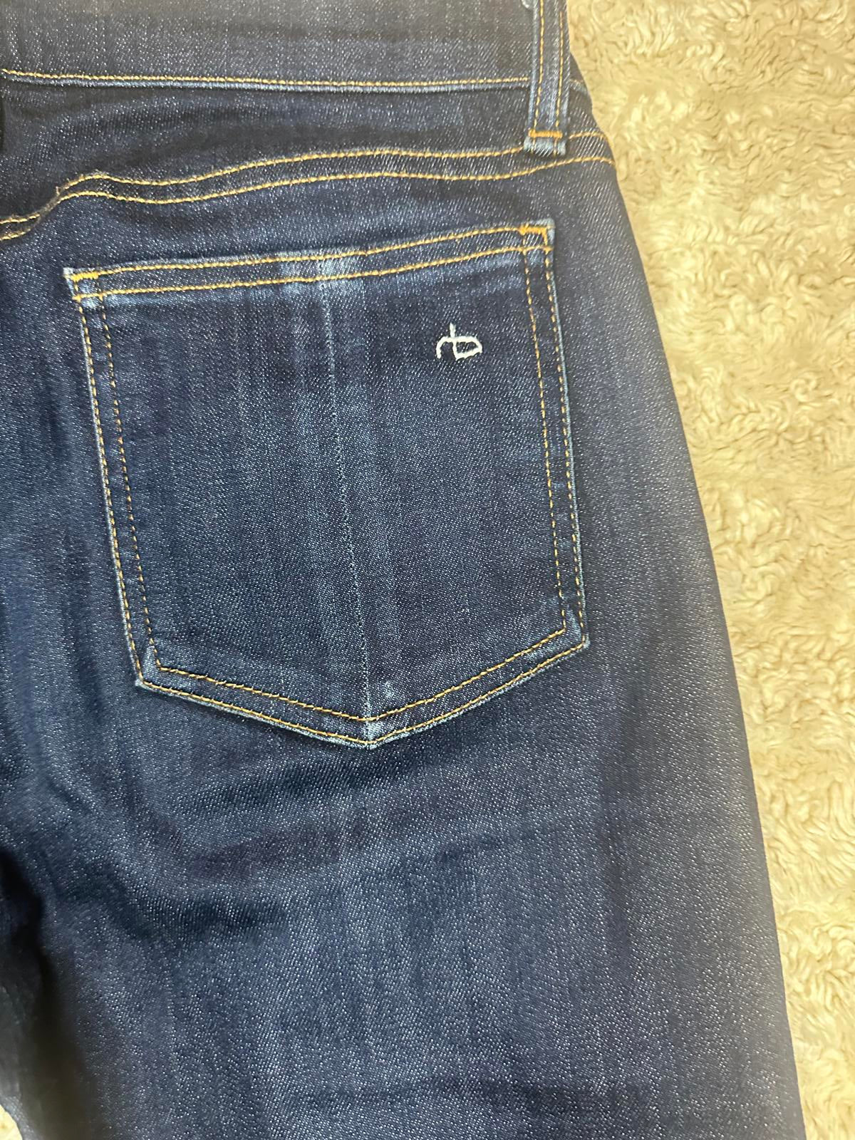 rag & bone dark wash High Rise Skinny denim jeans Size 28