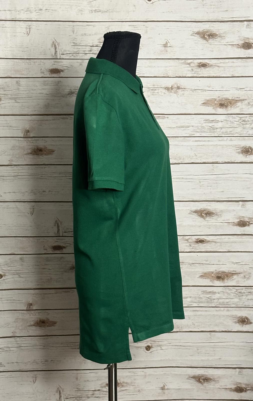 Polo Ralph Lauren classic preppy kelly green cotton polo shirt Size L(14-16)