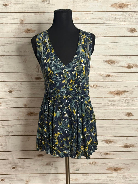 Anthropologie Deletta V-neck sleeveless empire top/tunic/dress Size XS