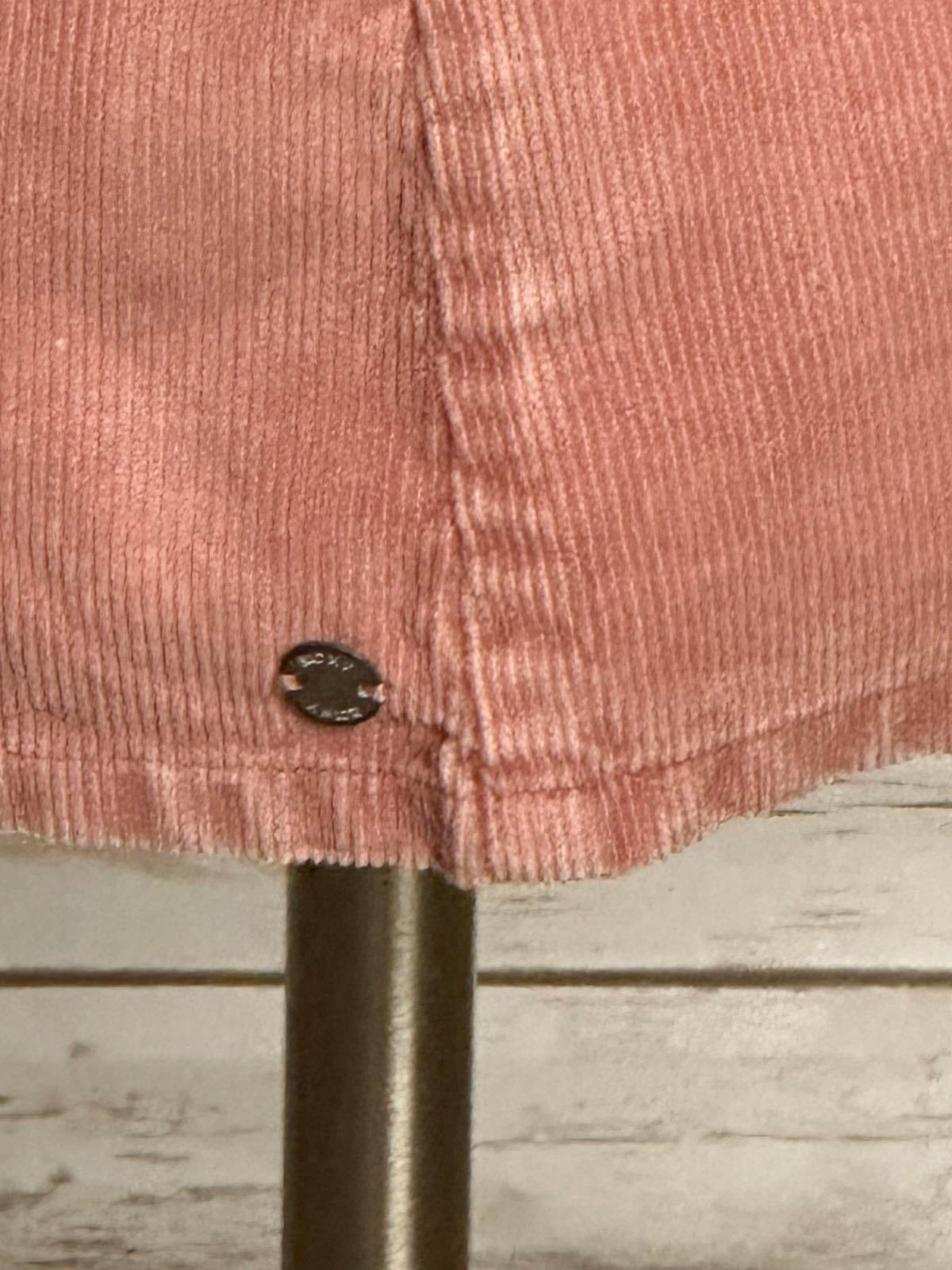 Roxy dusty rose classic casual corduroy A-line mini skirt Size Medium/10