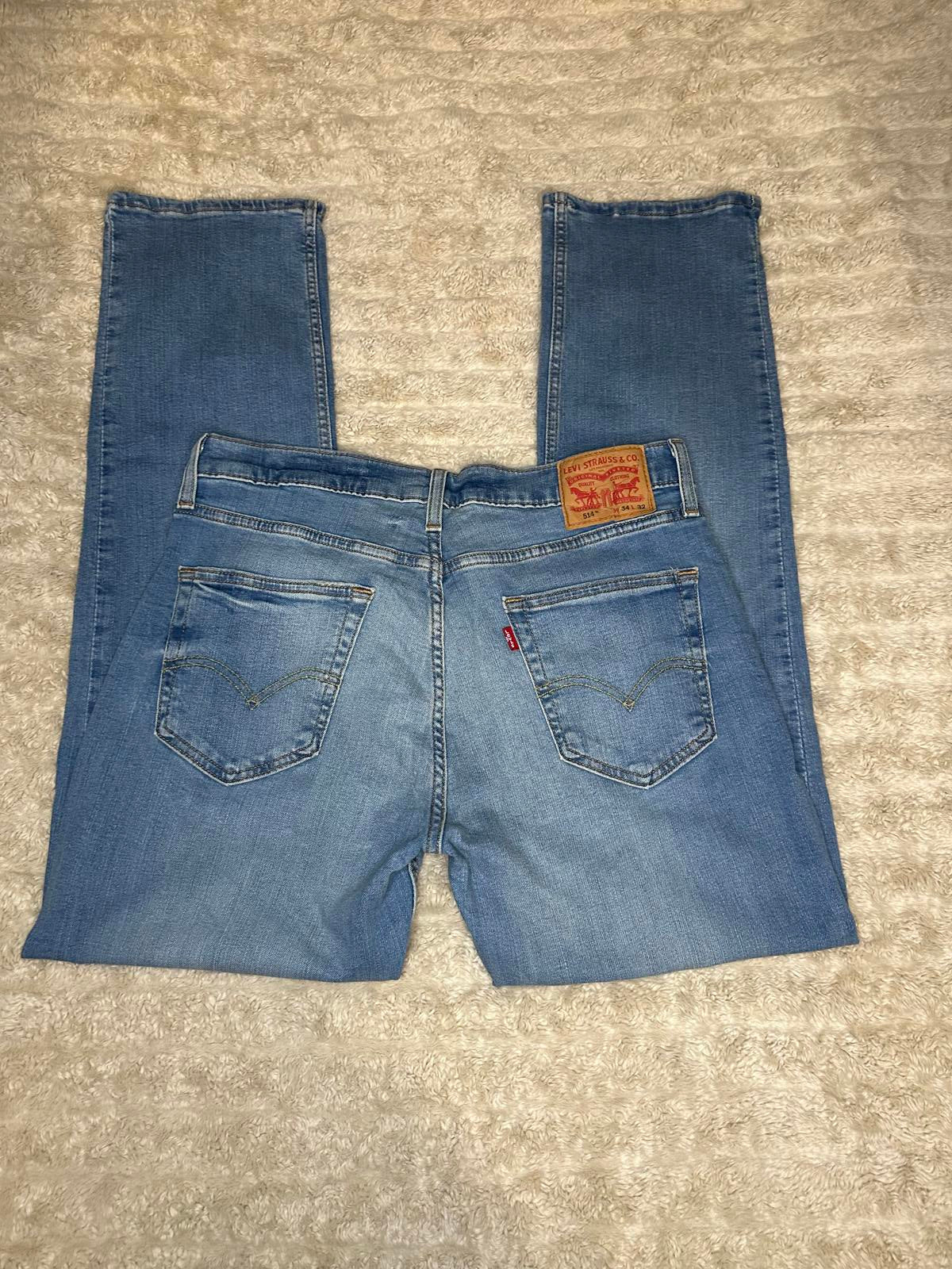 Levi's 514 Straight Fit jeans Size 34x32