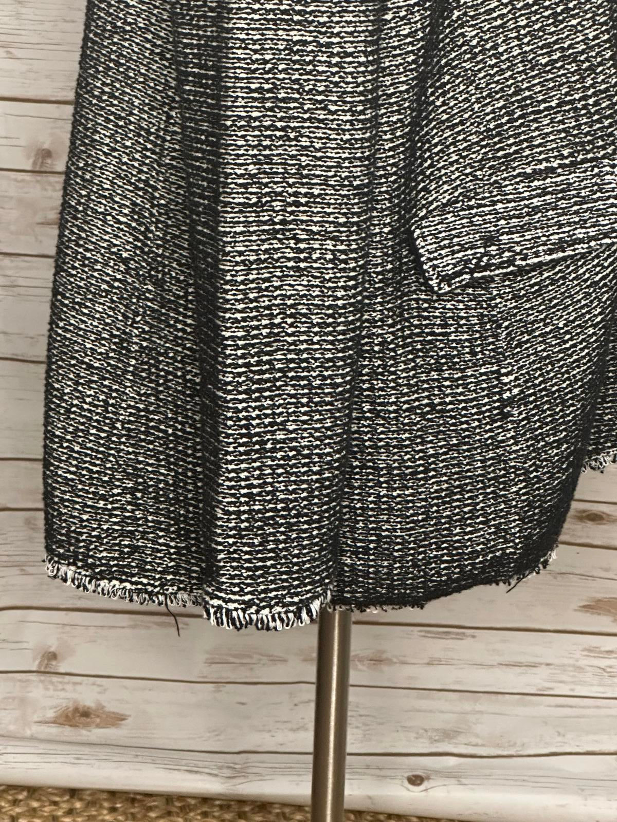 Chico's double-breasted notch collar sweater jacket Size XL