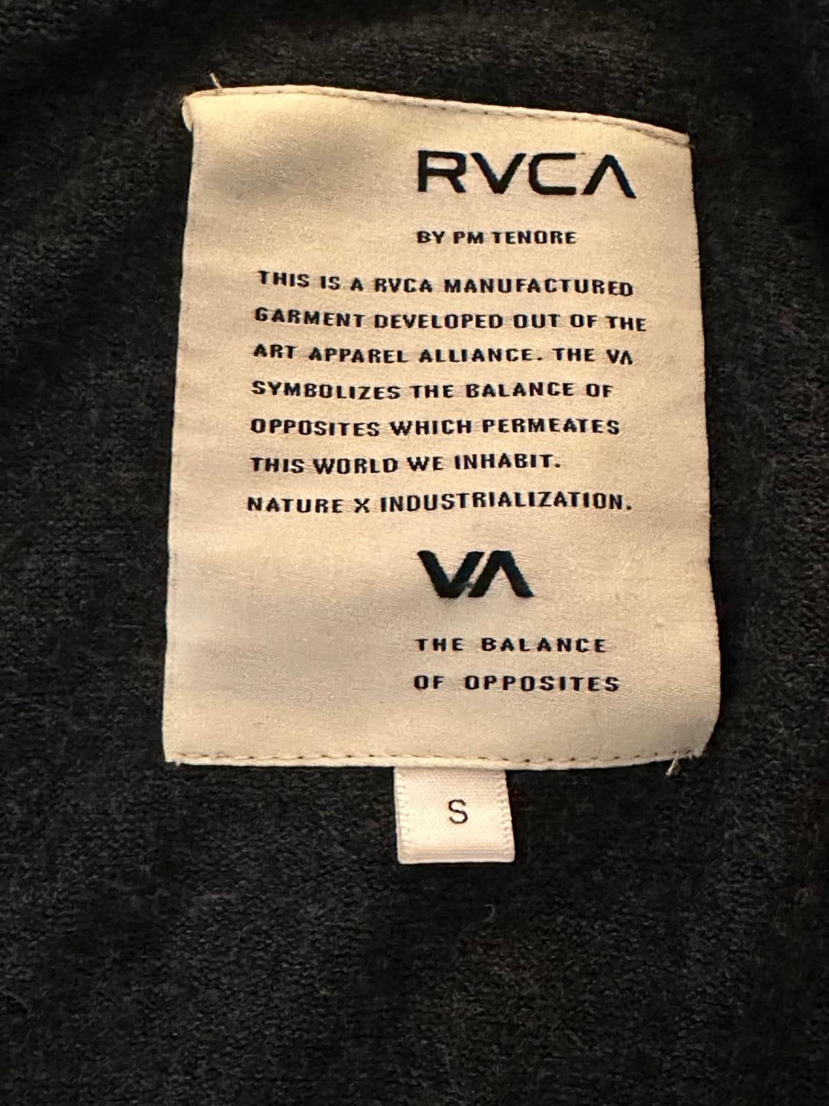 RVCA grey lagenlook scoop neck long sleeve pocket sweater dress/tunic Small