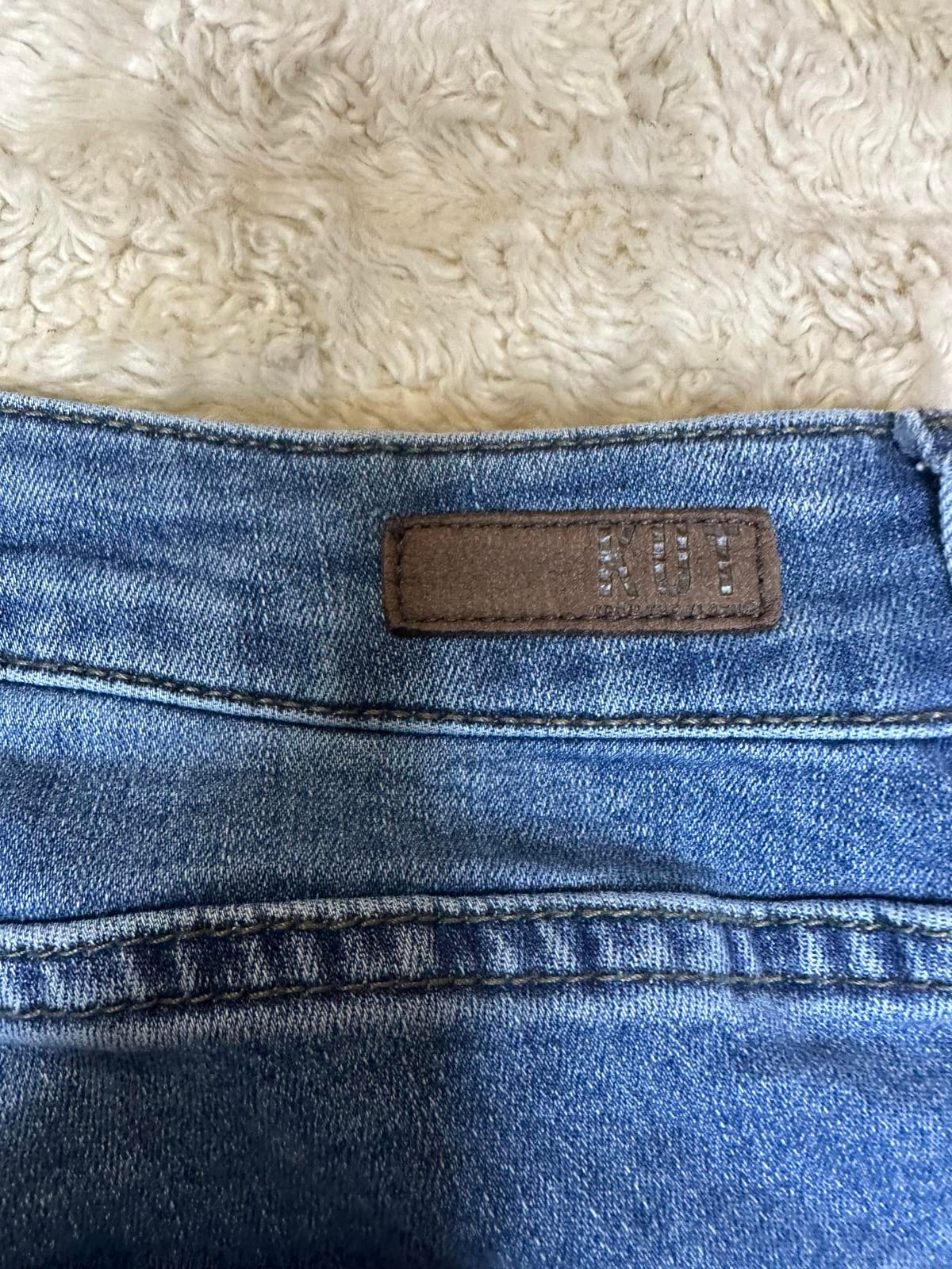 Kut from the Kloth medium wash Fab Ab cigarette leg jeans Size 16W